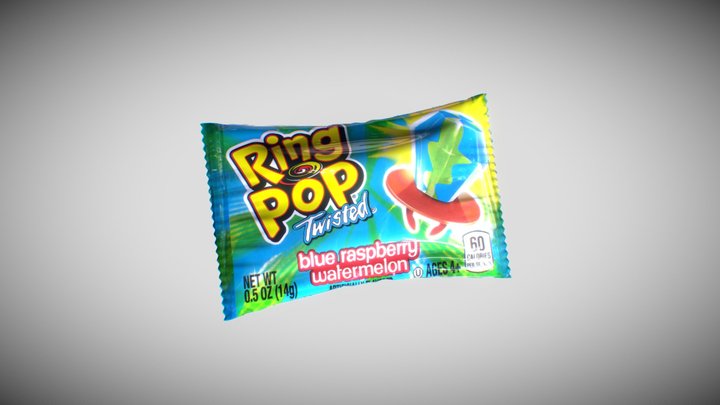Ring Pop 3D Model