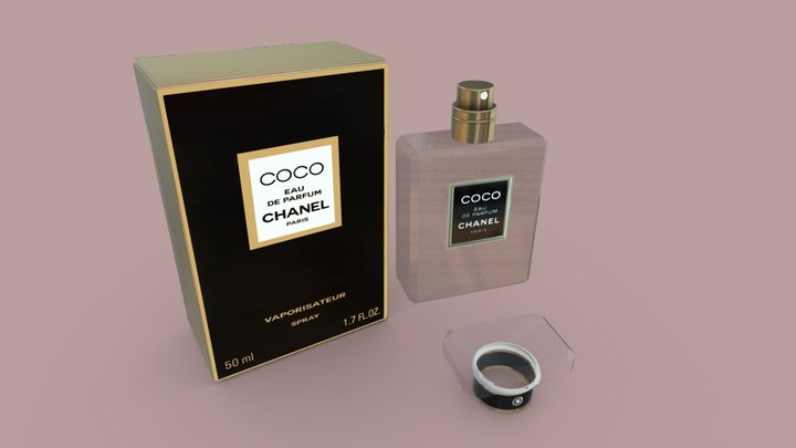 Coco Chanel 3D Model