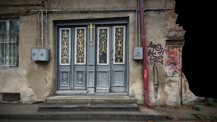 Tbilisi, Center, Old Door – Free 3D Model STL