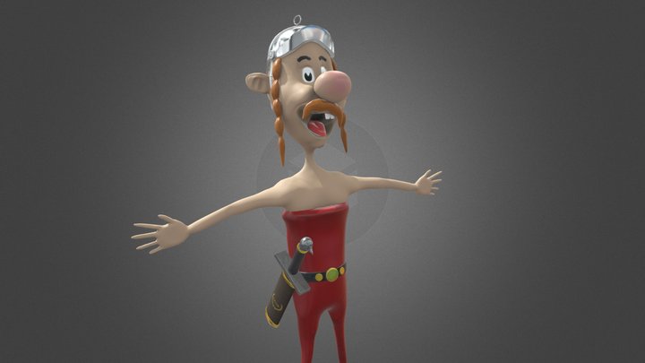Hidden roman 3D Model