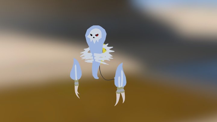 Ghost-bot 3D Model