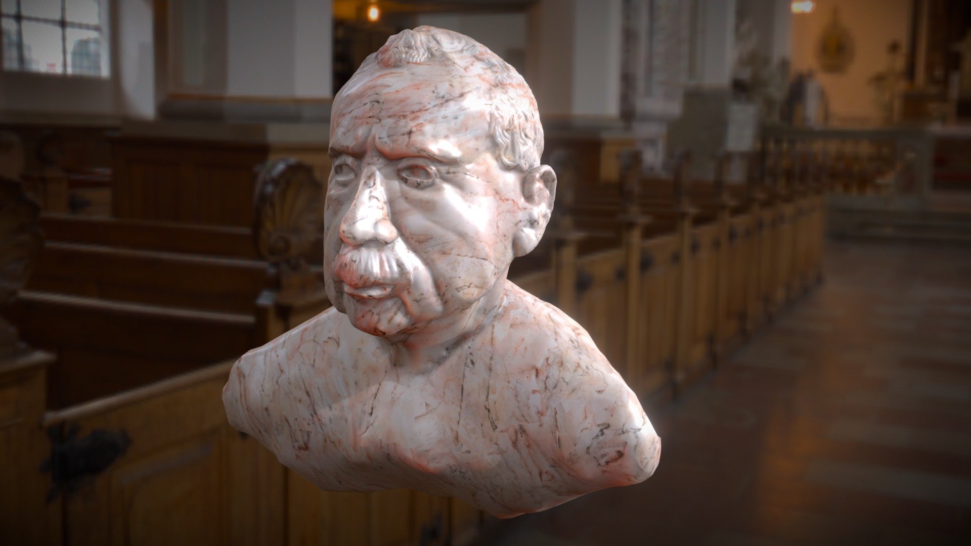 Untitled marble bust