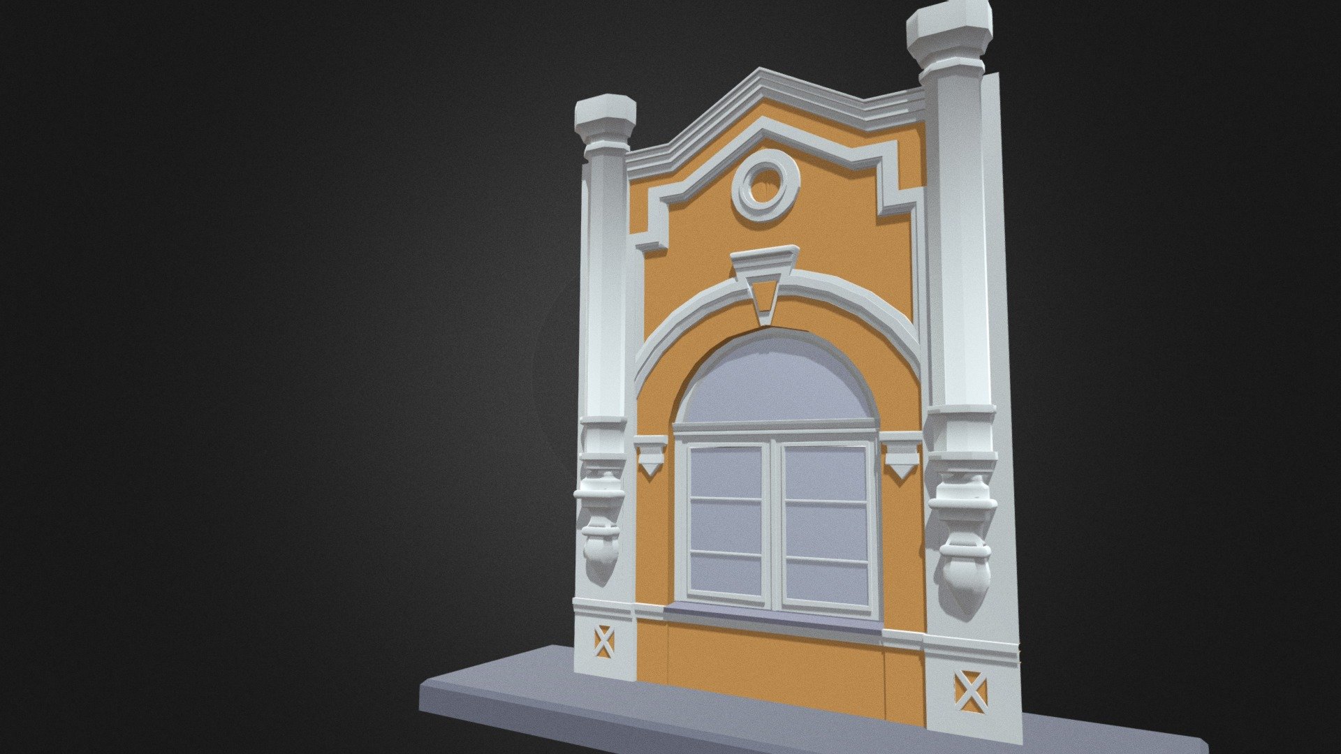 Front building - Download Free 3D model by Ilona Khovan (@im_ilonart ...