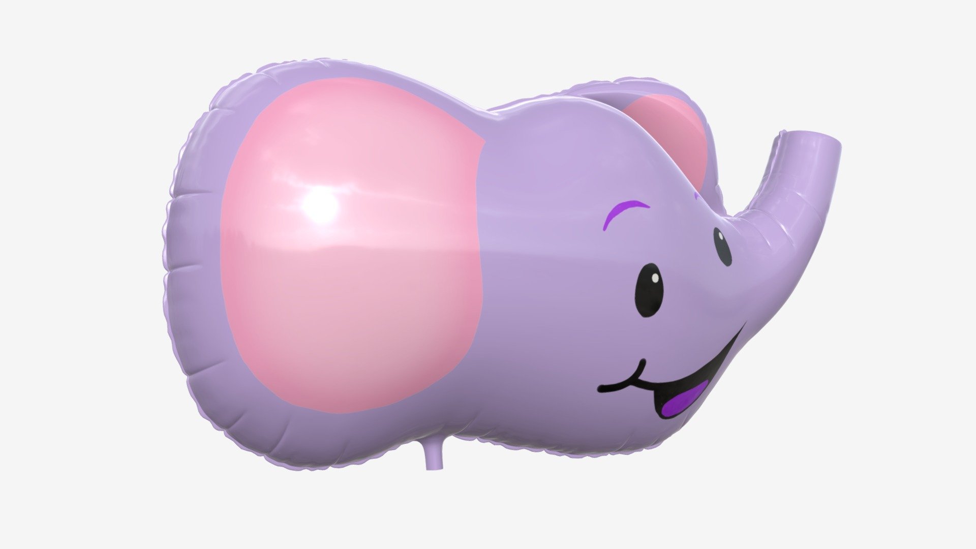 Decoration Foil Balloon 01 Elephant Buy Royalty Free 3d Model By Hq3dmod Aivisastics