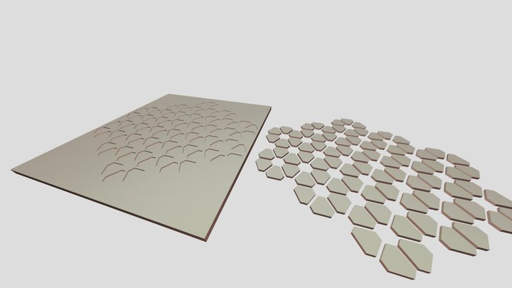 Some tiles 3D Model