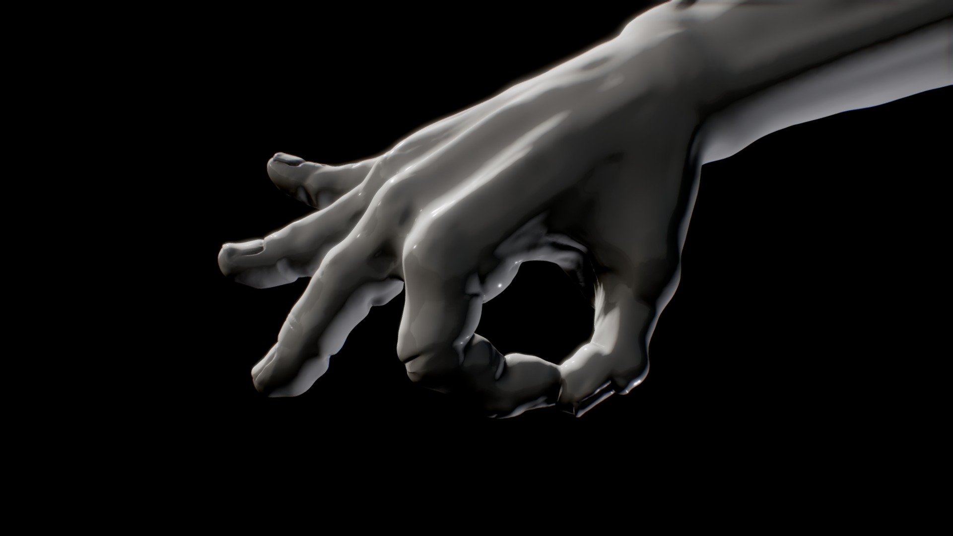 #SculptJanuary19 - Day17 - Hand