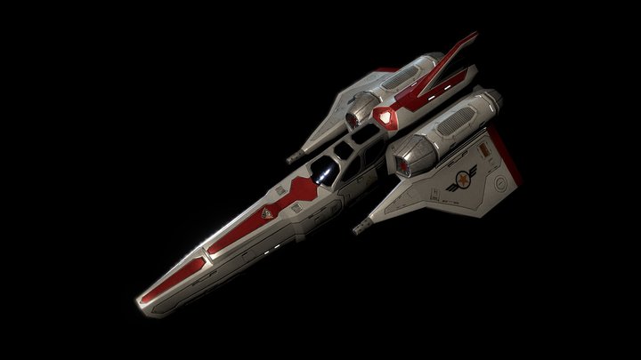 Starfighter 3D Model