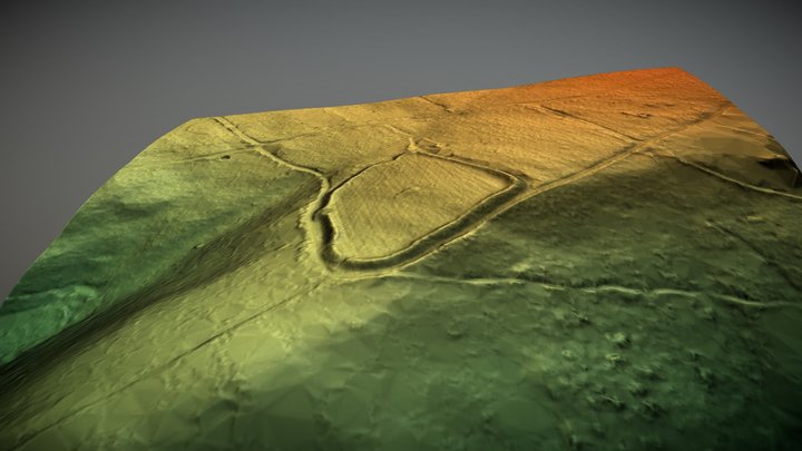 Plainsfield Camp, Somerset (UK) – Kostenloses 3D-Modell STL