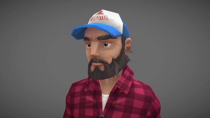 Lumberjack 3D Model