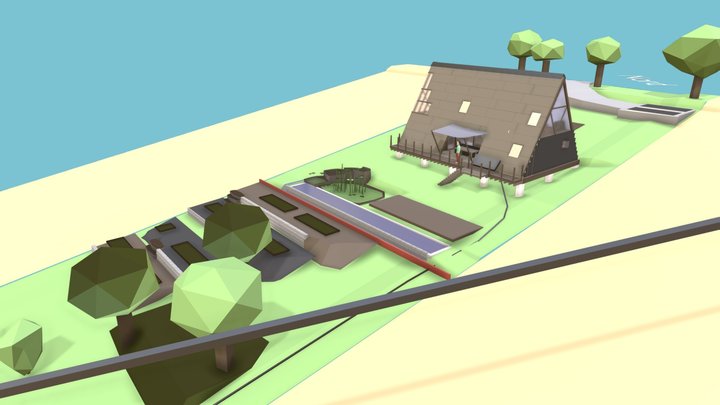 tAniere 3D Model