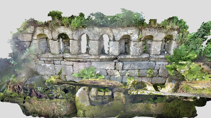 Fontaine de Sept Saints 3D Model