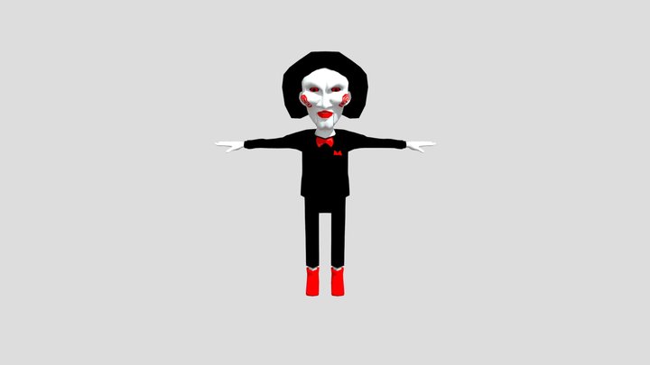 Billy the Puppet 3D Model