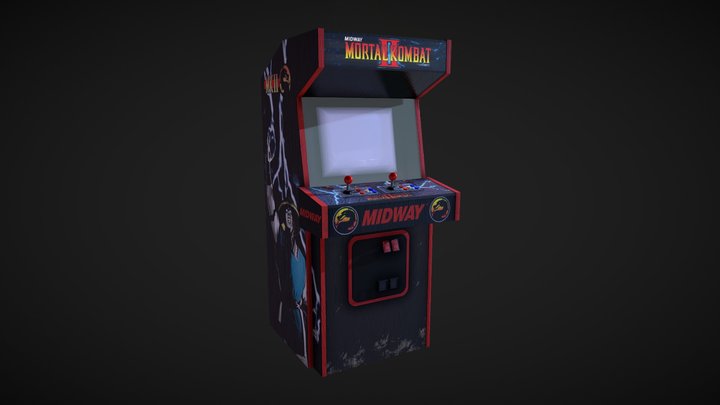 Arcade Machine 3D Model