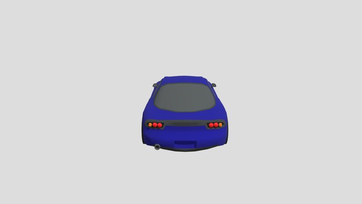Mazda rx-7 low poly 3D Model