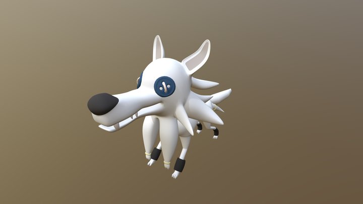 0826 Dog 3D Model