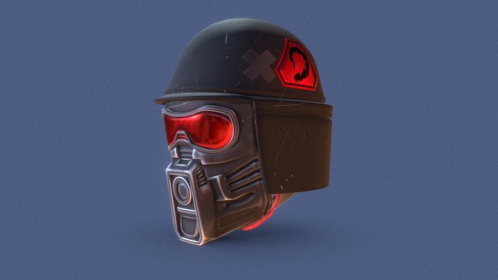 Nod Helmet || Command and Conquer: Renegade 3D Model