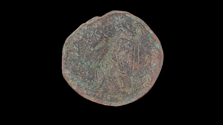 Bronze Kushan coins, Mleiha, Sharjah 3D Model