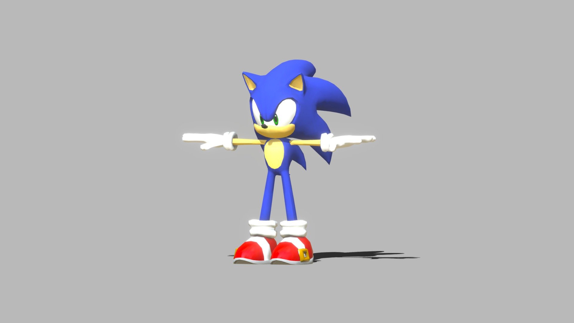 Sonic Colors - Sonic - 3D model by Hellenization sonic (@Hellenization ...