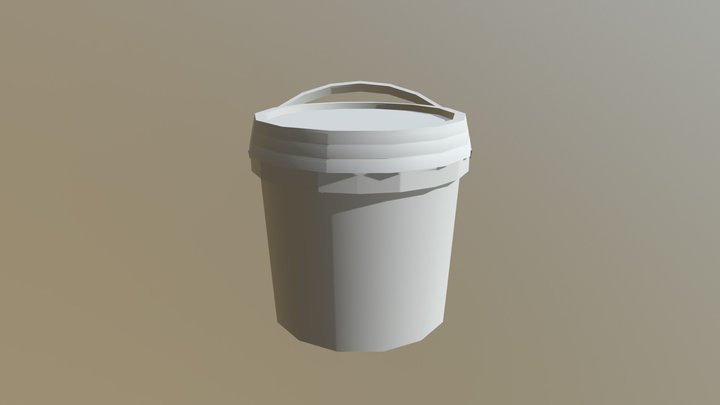 color bucket 3D Model