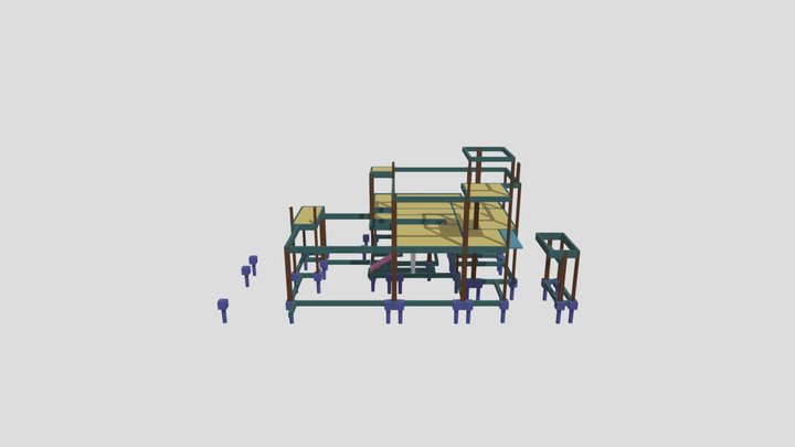 3D Residência MY - Barretos 3D Model