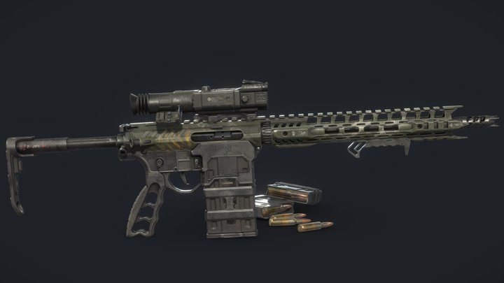 Carabine 3D models - Sketchfab