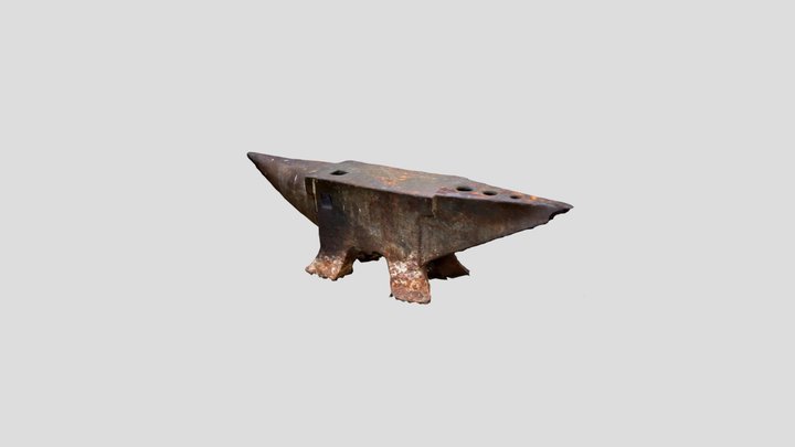 Scandinavian Anvil 3D Model