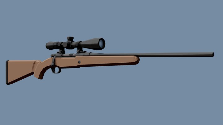 Low-Poly Mossberg Patriot