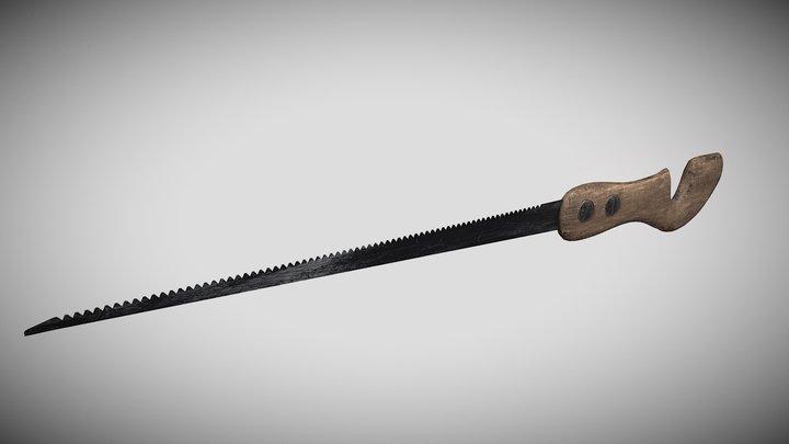 saw 3D Model