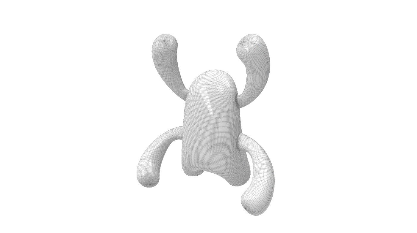 Blank Tick - 3D model by John Briscella (@aminimal) [00bdcdf] - Sketchfab