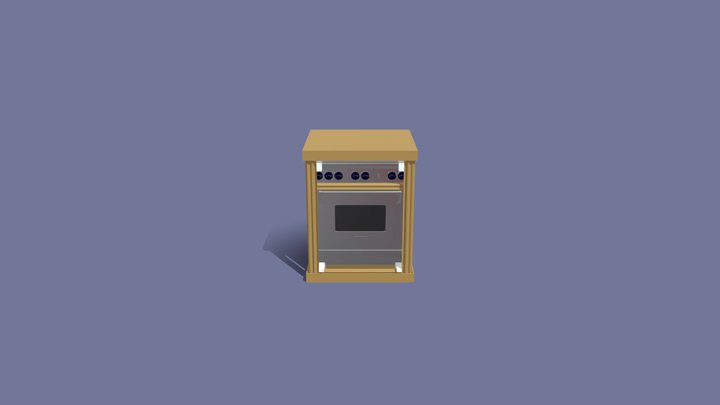 OVEN - EXPLODED VIEW 4 3D Model