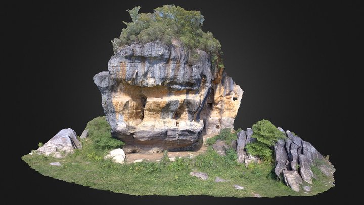 Monumento Natural Vargem da Pedra 3D Model