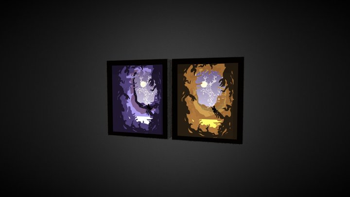 Lightbox 2 Tones Pack 3D Model