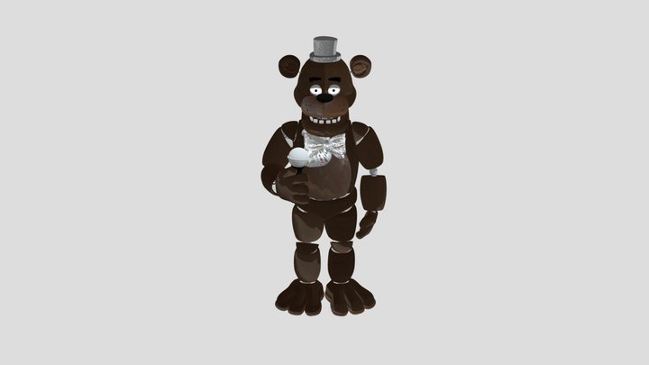 Movie Freddy New Version 3D Model