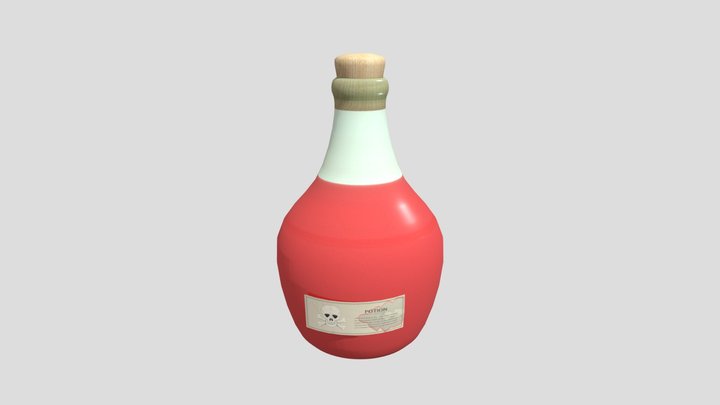 Potion 3D 3D Model