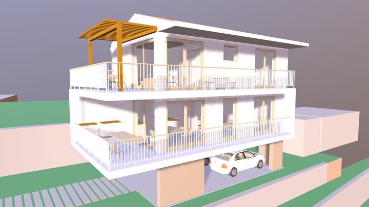 Family House 3D Model