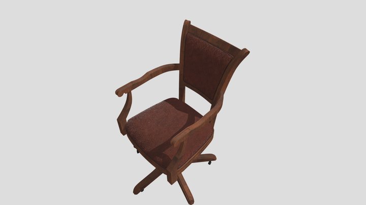 Parlani Poltrona Girevole Vc 121 Armchair 3D Model