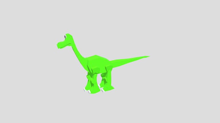 Robot Dinosaur 3D Model