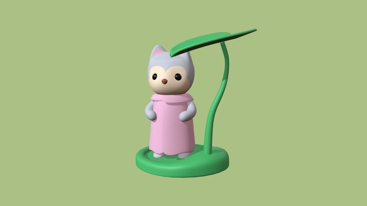 Sylvanian Families -  Leaf Husky