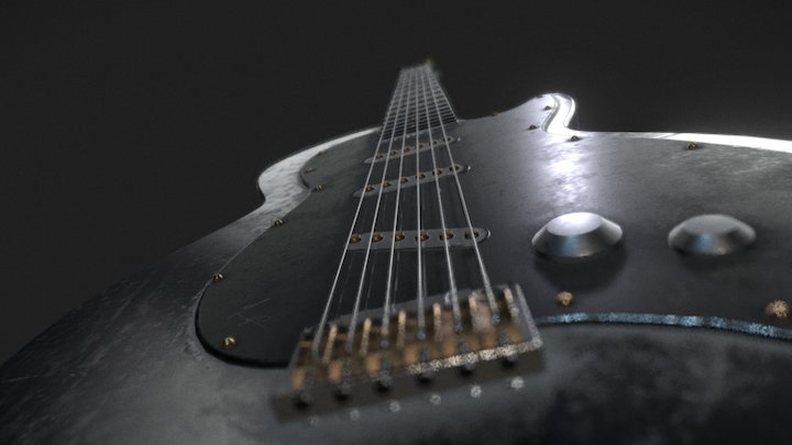 Guitar_Electric 3D Model