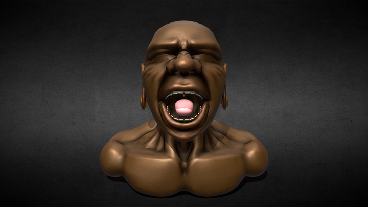 Face Expression 3D Model