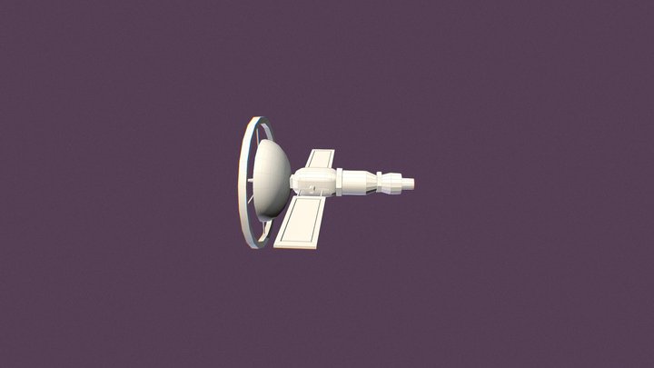 head_ satellite 3D Model