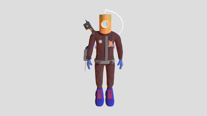 character project 1 uni 3D Model