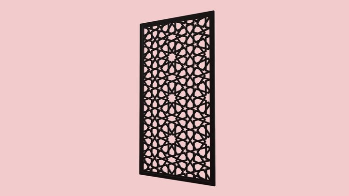 partition panel-5 3D Model