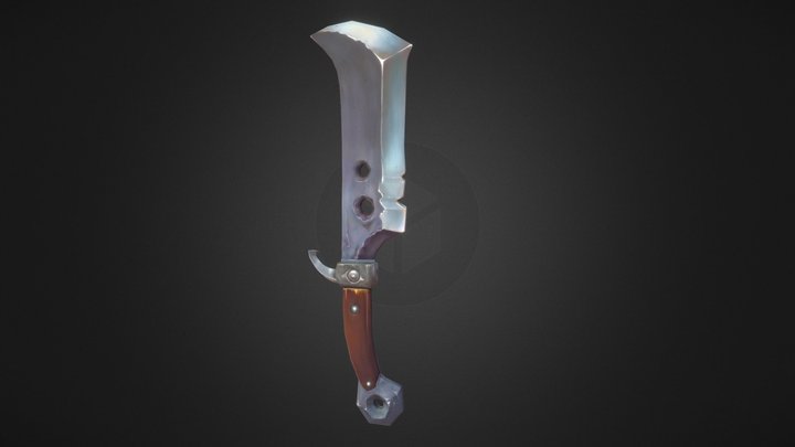 Knife 3D Model