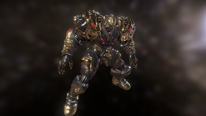 Black Rakshasa 3D Model