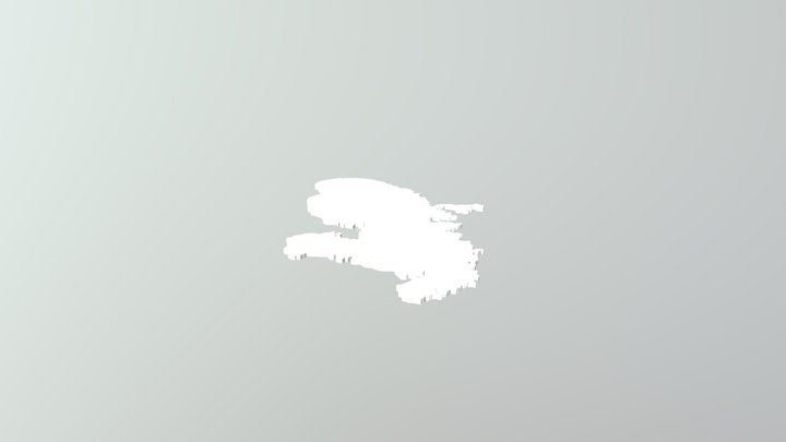 Martinique Plat 3D Model