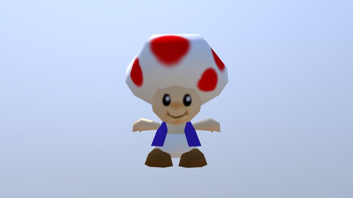 Toad 3D Model