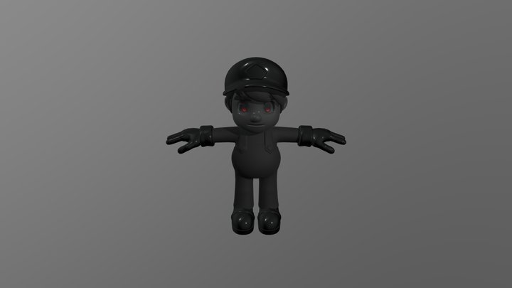 Smg3 no escuro 3D Model