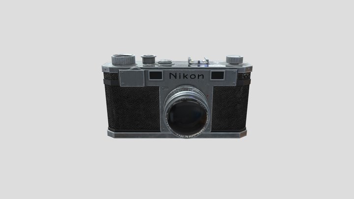 Camera Nikon 3D Model