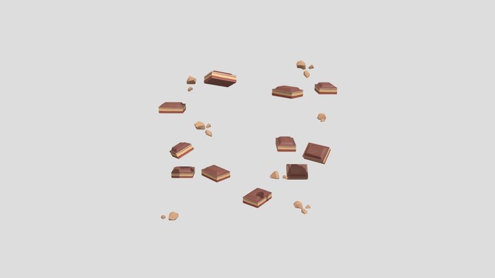 Plitky S Natchinkoi Kuski Shoko 3D Model